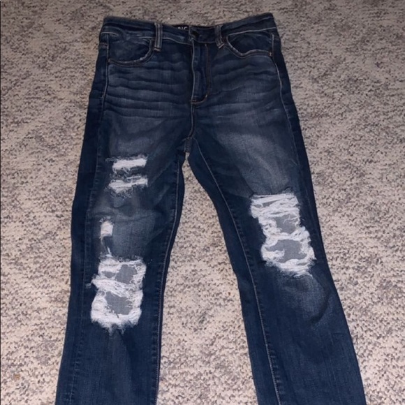 AEO super high rise jeggings, long. - Picture 1 of 2